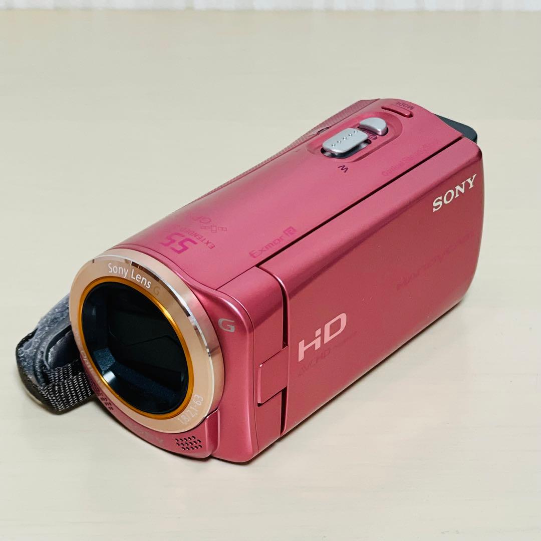 SONY ソニー HDR-CX270 ハンディカム ビデオカメラ ピンク
