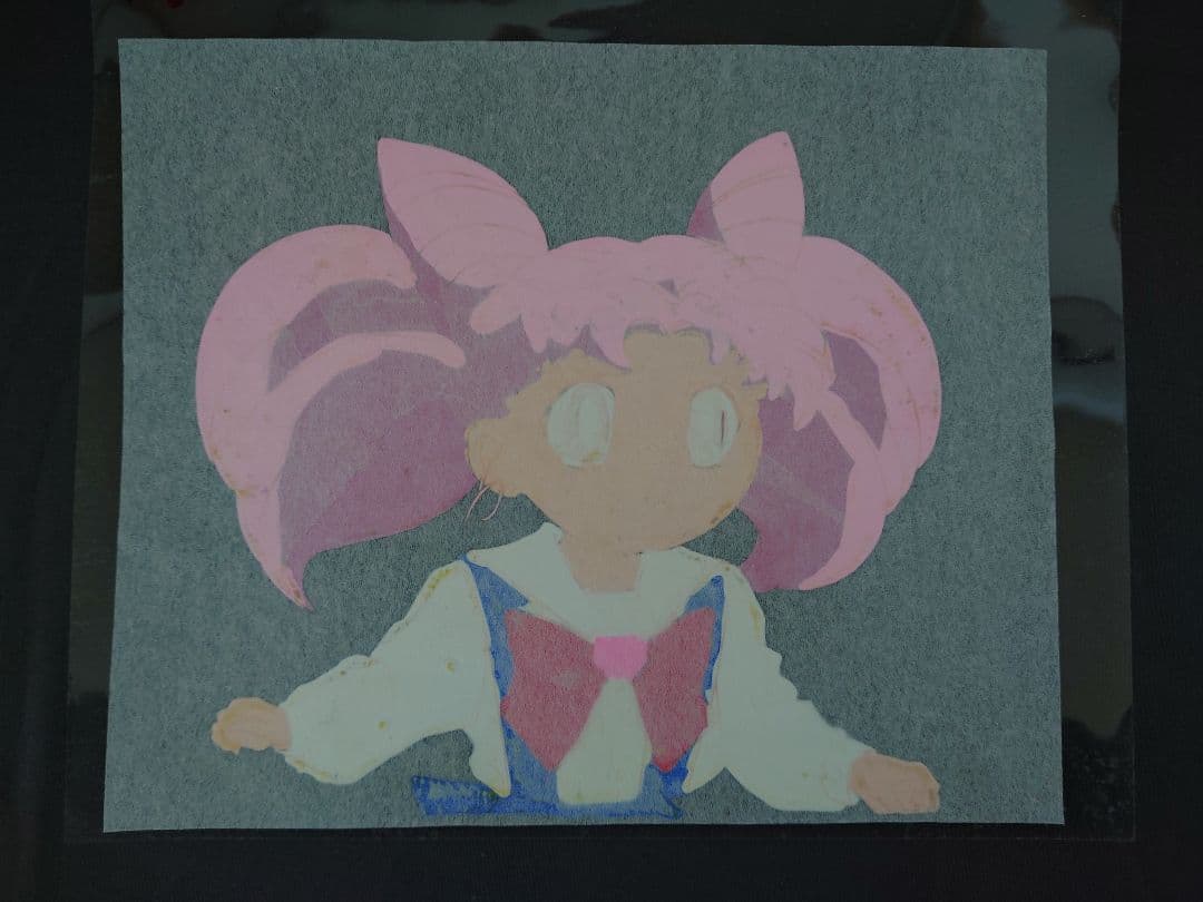 美少女戦士セーラームーン セル画 ちびうさ Cel Genga