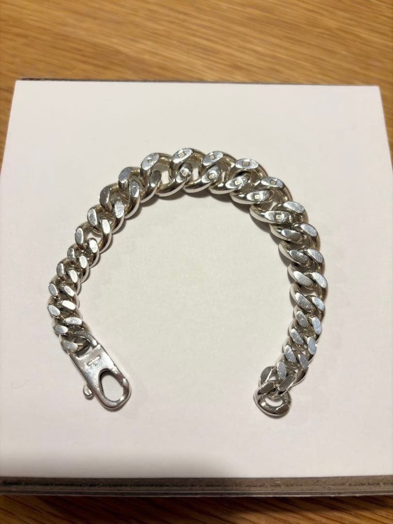 BUNNEY Idetity link chain シルバー チェーンブレス