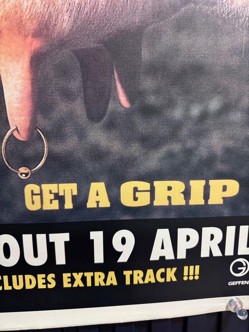 貴重☆AEROSMITH☆GET A GRIP☆☆プロモーション大型ポスター☆