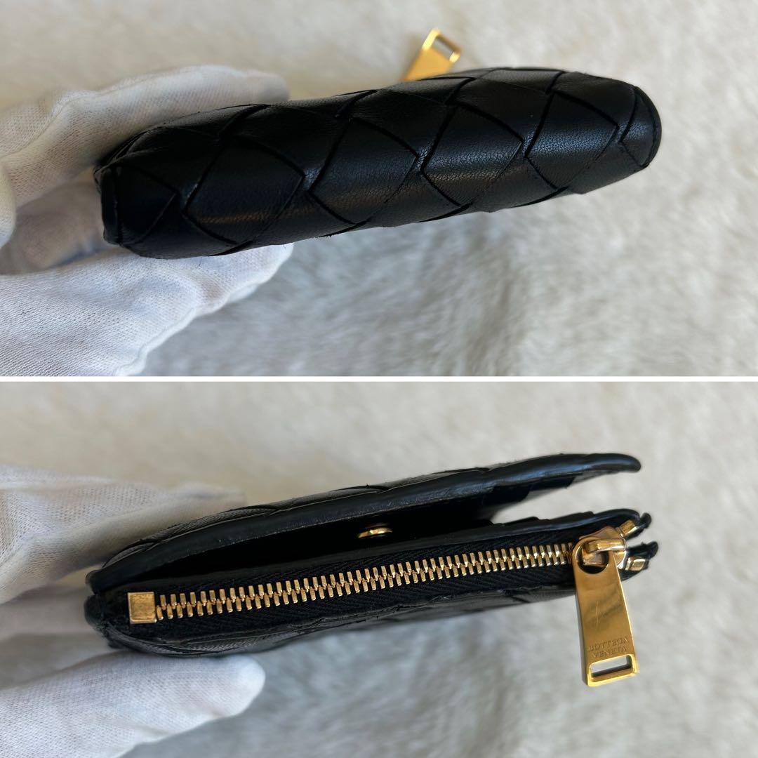 美品✨　BOTTEGAVENETA ボッテガヴェネタ イントレ 財布　黒