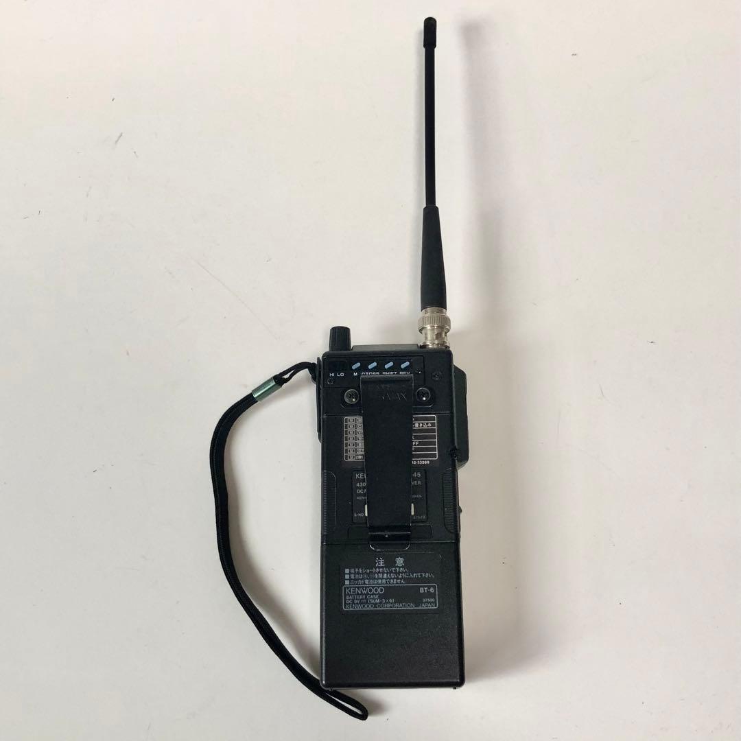 KENWOOD 430MHz FM ハンディトランシーバー TH-45