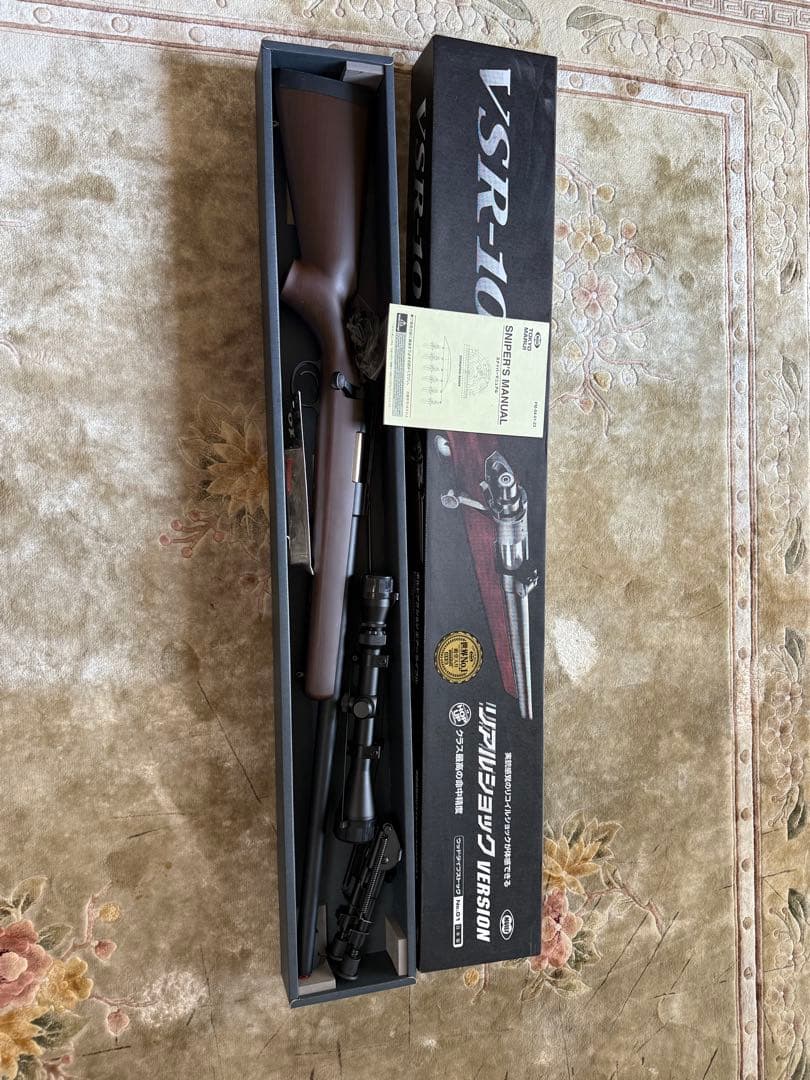 東京マルイ VSR-10 リアルショックバージョン　スコープ バイポット セット