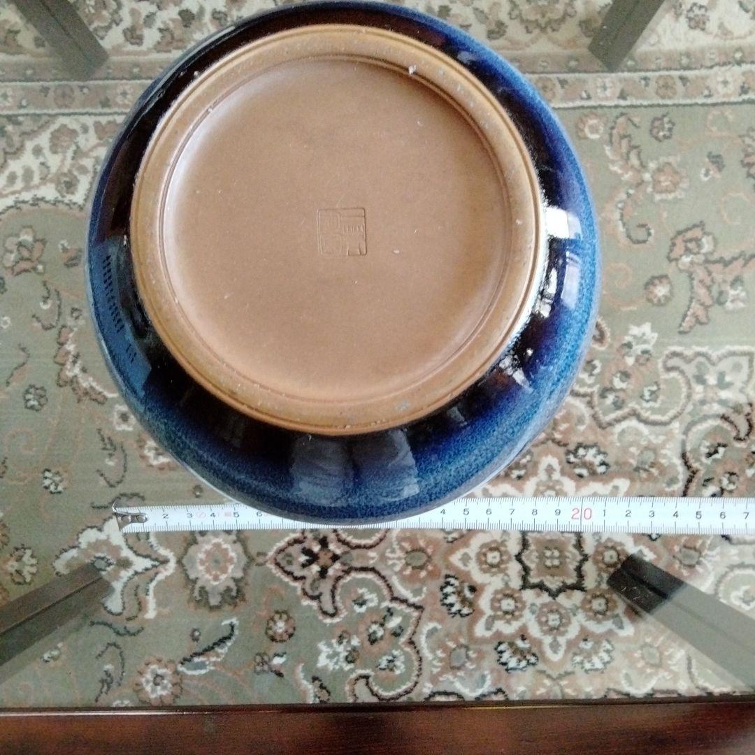 中国骨董【 鈞磁窯変象耳尊、礼器花瓶】陶磁器名品貴重希少在銘あり大変縁起の良い物