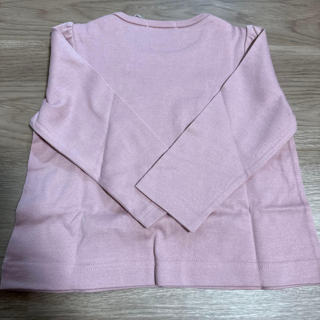新品　ファミリア　長袖カットソー 90 ピンク