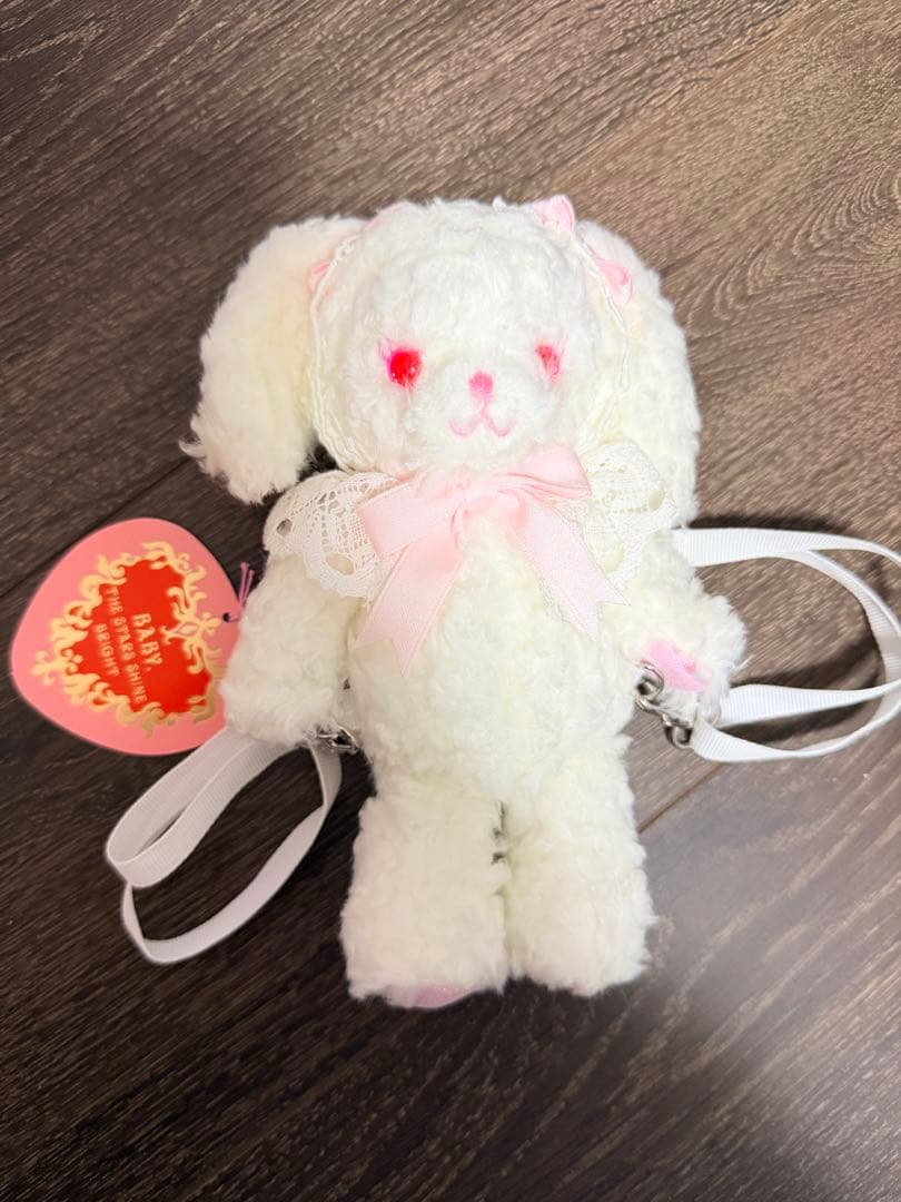 うさくみゃ ミニミニ 白ピンクリボン