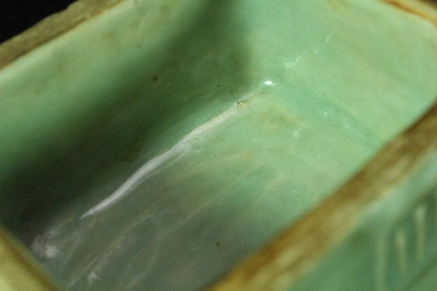 青磁 葛屋 香炉 在印(K-A355)