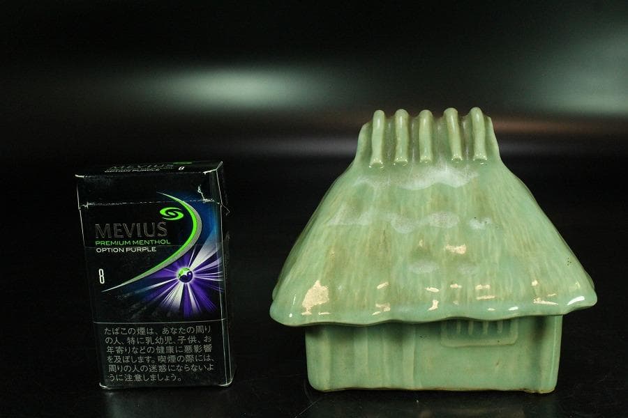 青磁 葛屋 香炉 在印(K-A355)