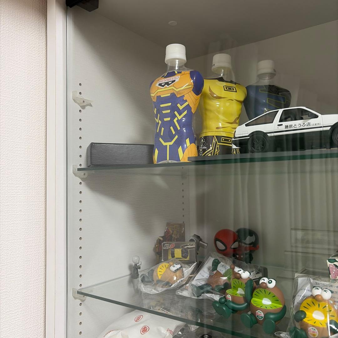 K*Y様 JAJAN ホワイト　ガラス　ディスプレイケース　フィギュアラック