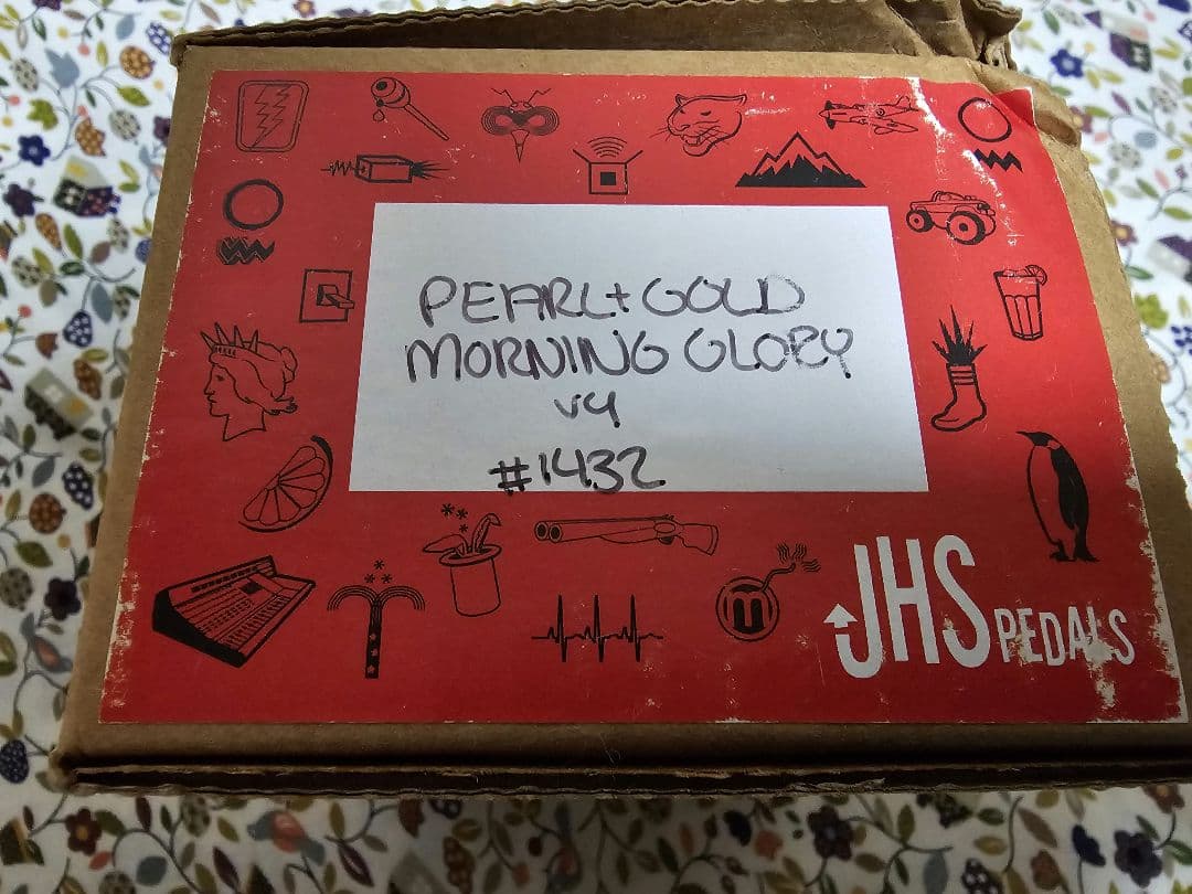 ギター JHS Morning glory v4 pearl gold