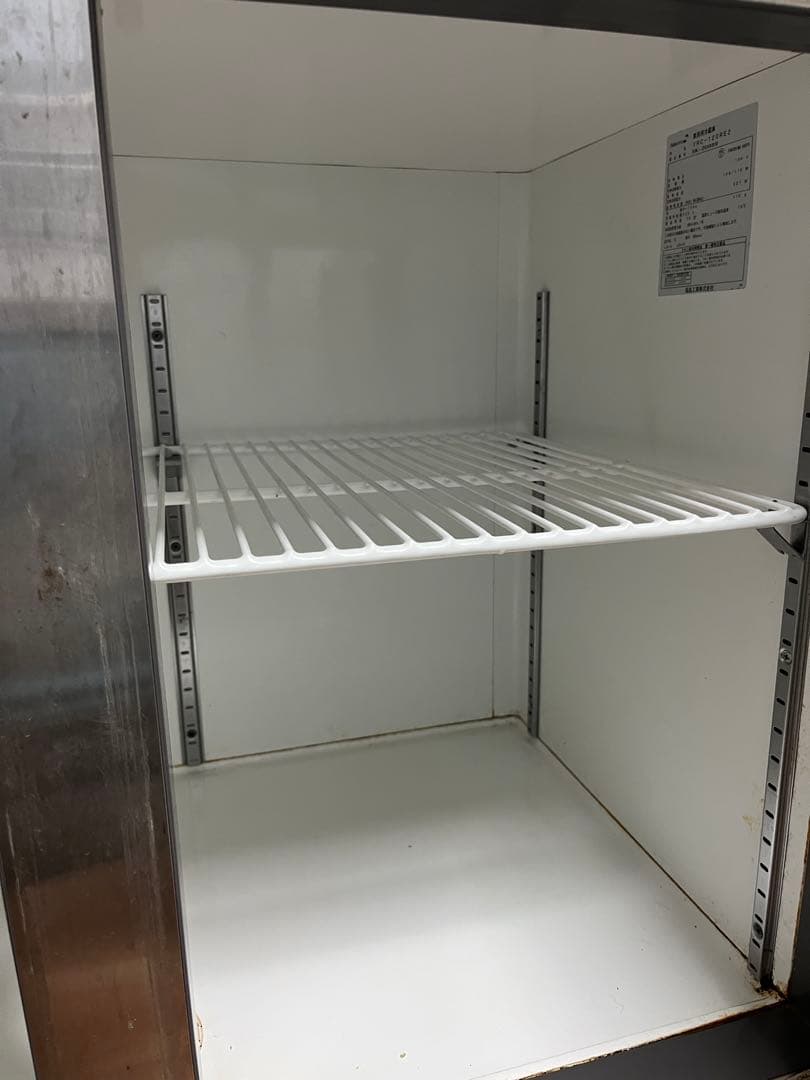 業務用冷蔵庫　コールドテーブル　YRC- 120RE 2 ABS樹脂製 2段棚