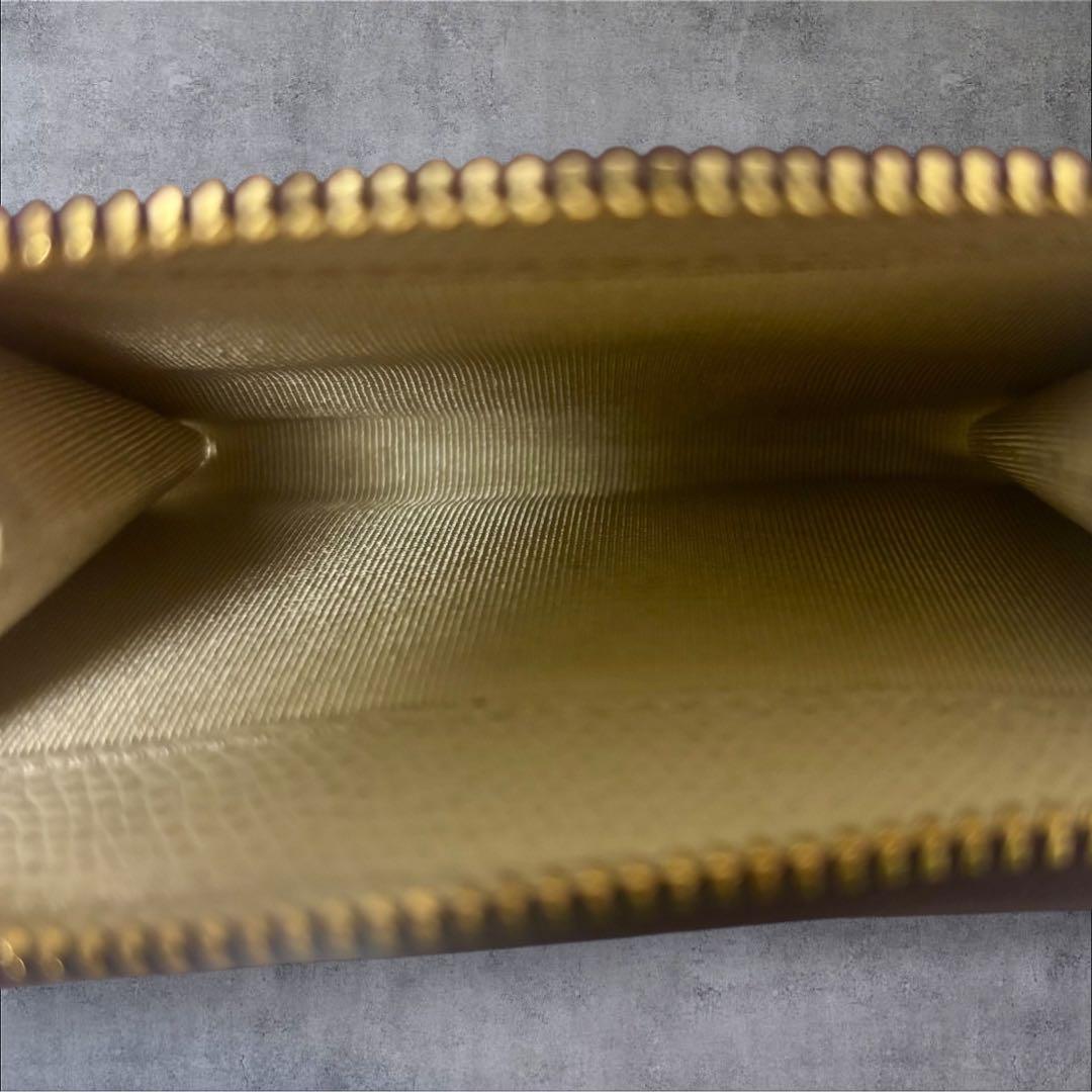 未使用agnes b. アニエスベー 三つ折り財布 パープル紫　コンパクト