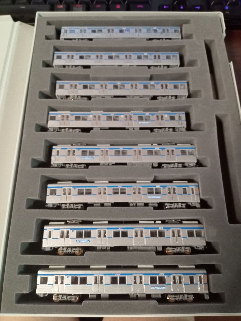 鉄コレ 泉北3000系 8両 N化、TN化、パンタ換装済