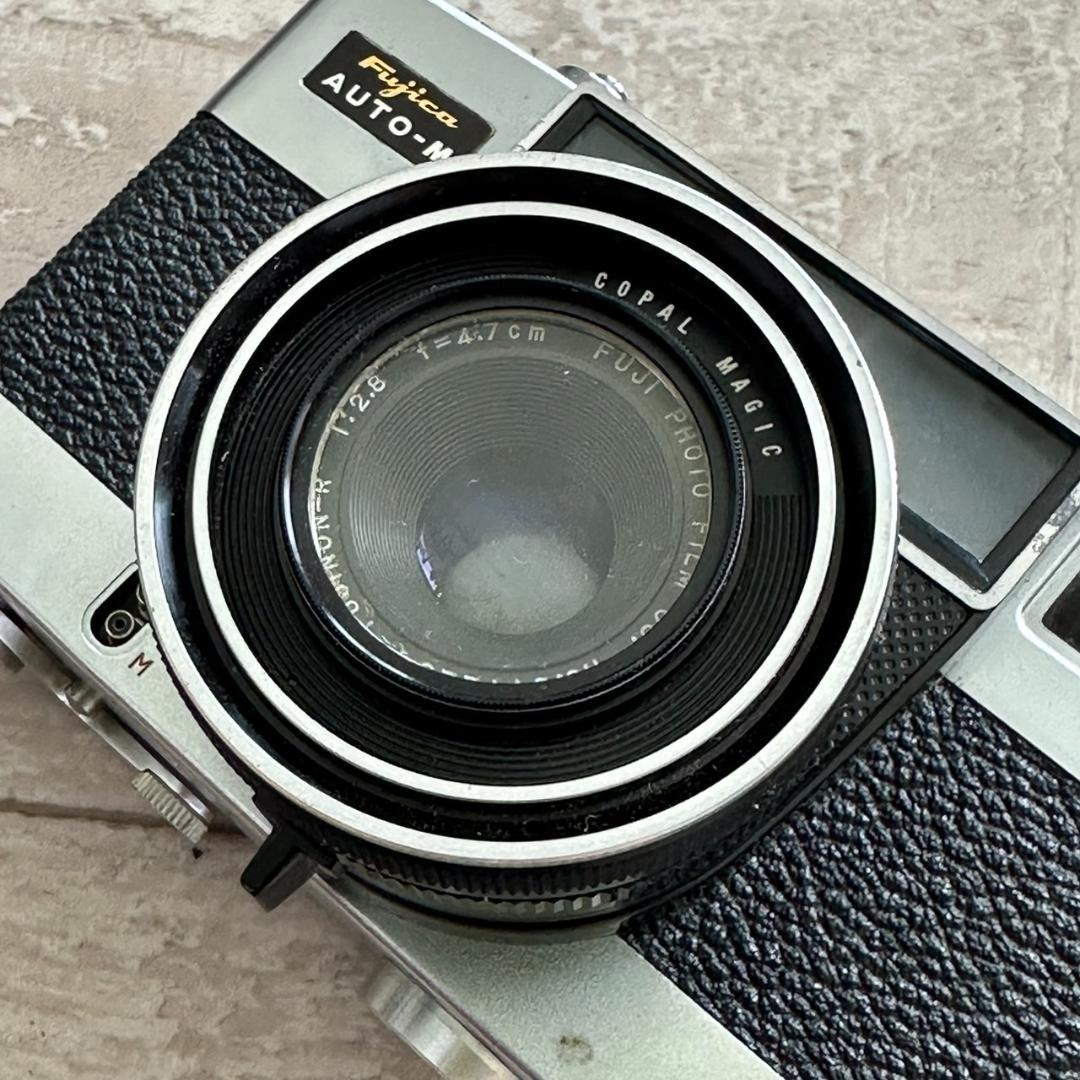 【現状品】Fujica 35 AUTO-M 35mmフィルムカメラ★ケース付き