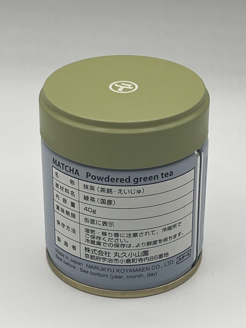 宇治 丸久小山園 抹茶 永寿 (EIJU) 40g 缶