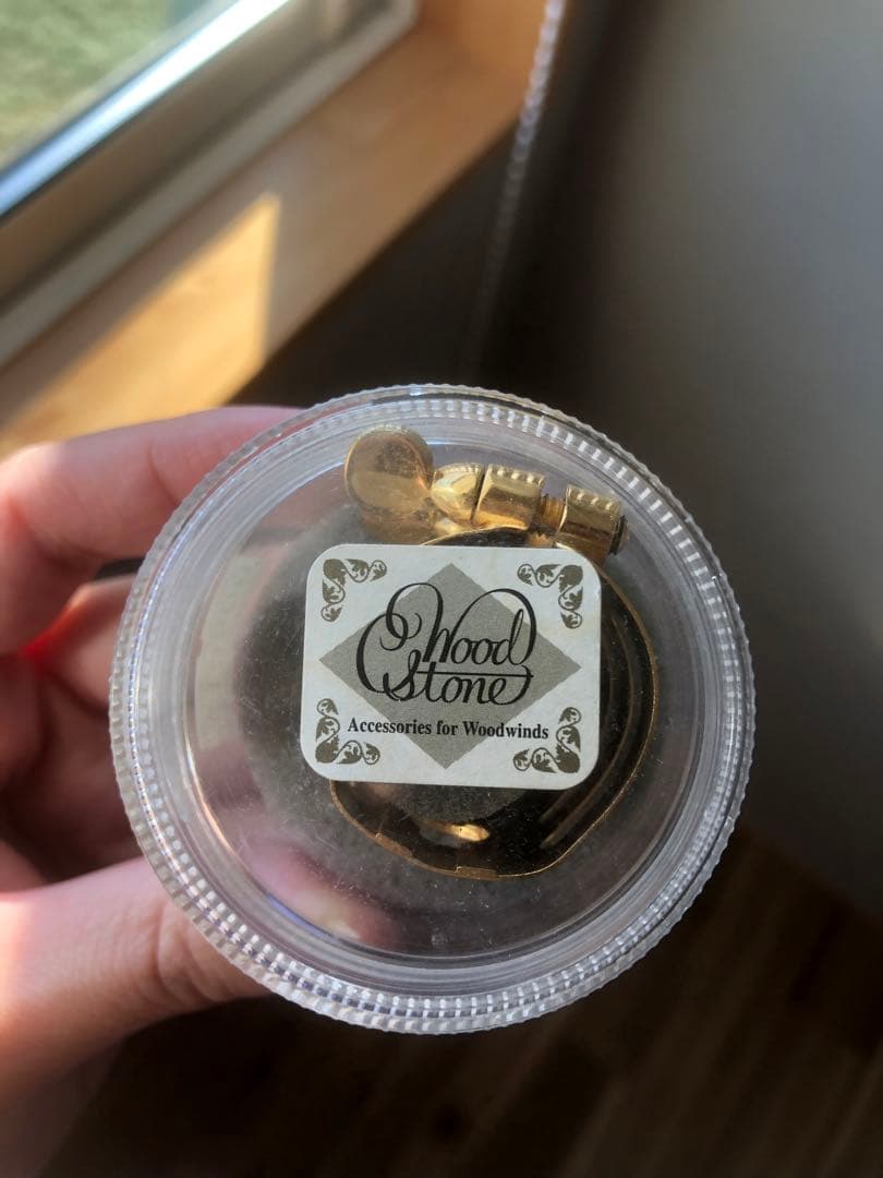 【期間限定値下げ】woodstone gold リガチャー B♭クラリネット 用