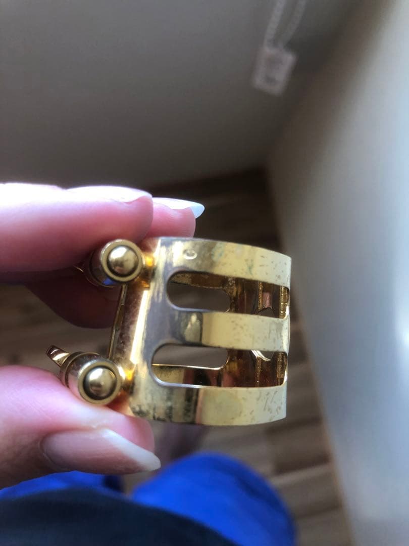 【期間限定値下げ】woodstone gold リガチャー B♭クラリネット 用