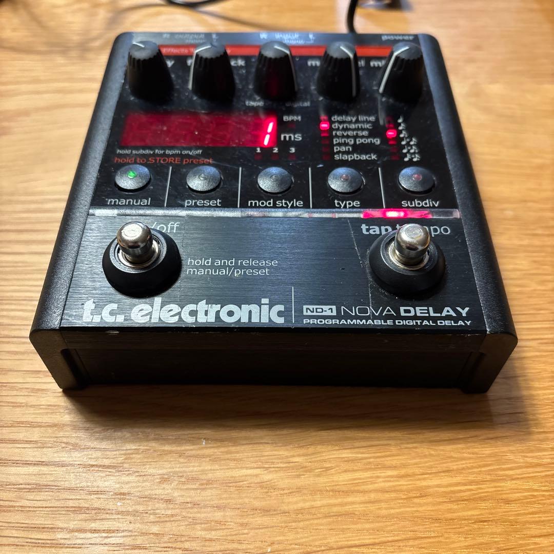 ギター TC Electronic NOVA Delay ND-1
