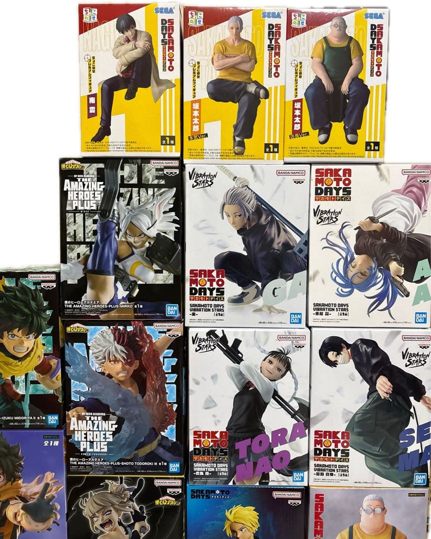 SAKAMOTODAYS ヒロアカ　フィギュア　まとめ売り②　21体