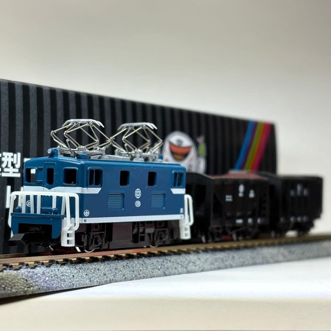 Nゲージ 秩父鉄道 デキ100形タイプ ヲキフ　ヲキ付き 【鉄道模型コンテスト】