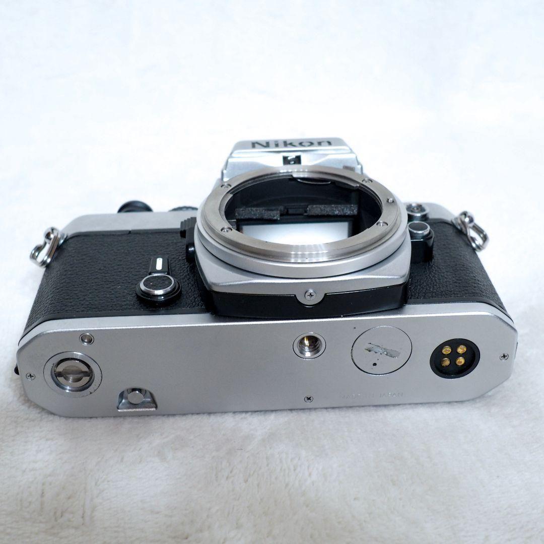 良品 Nikon ニコンFE シルバー 清掃 モルト交換 整備済 光学 極上品