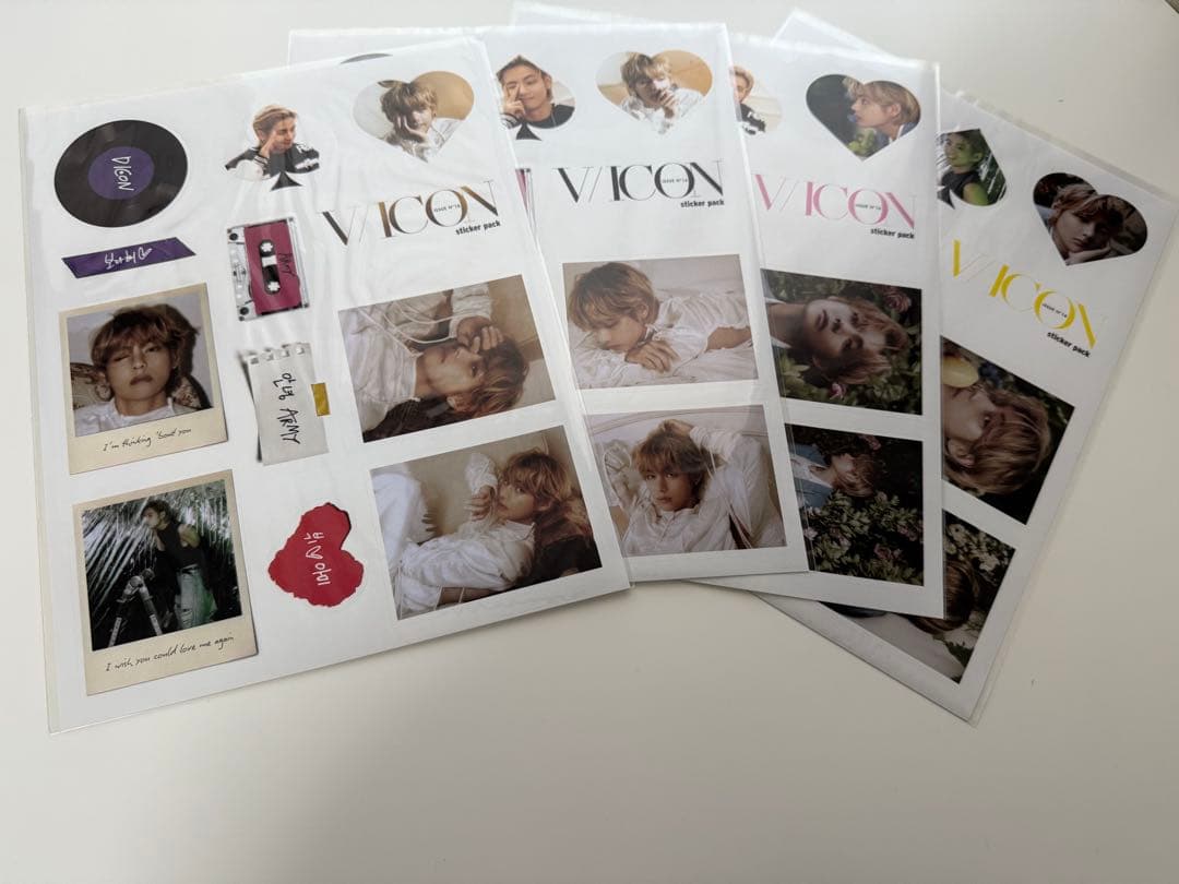 BTS V テテ 写真集VICON