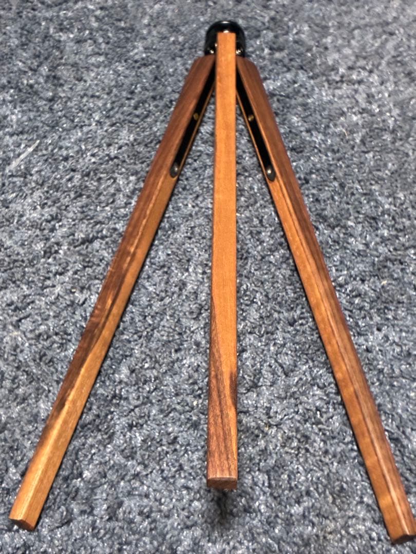 しんしん木製三脚（ウォールナット）