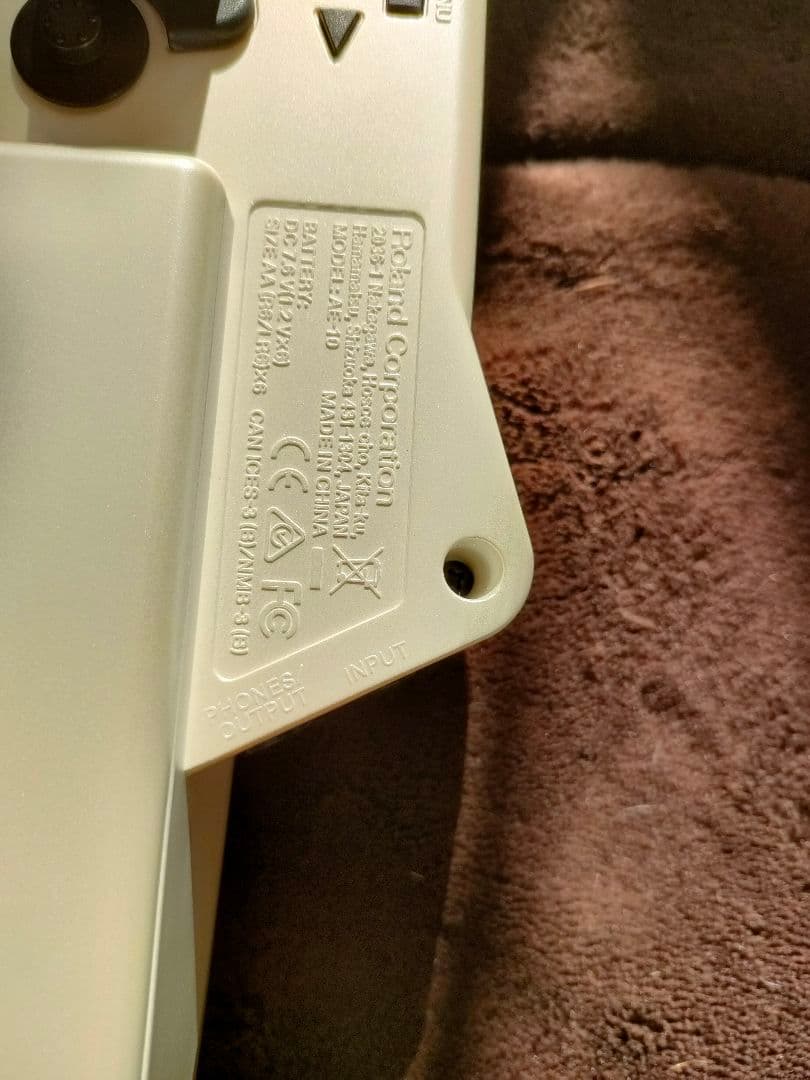 【稼動品】Roland Aerophone AE-10電子サックス エアロフォン