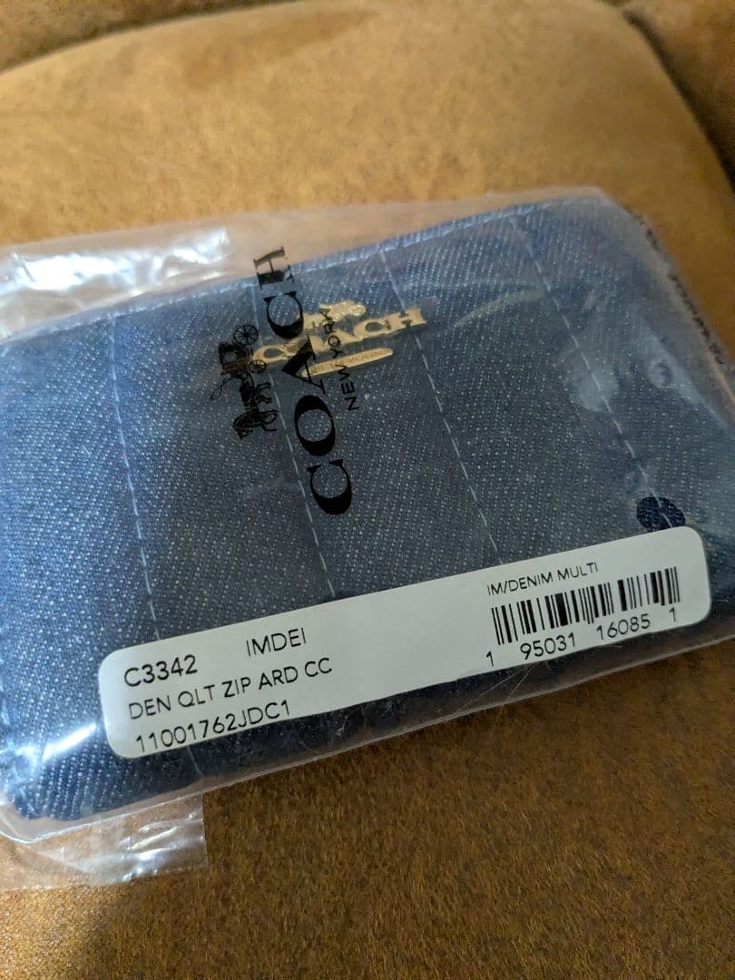 【新品未使用】COACH デニム ケース