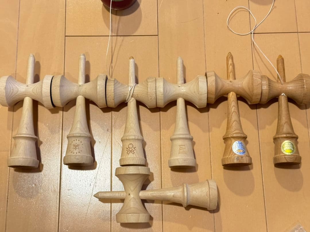 けん玉　中古けん玉12本セット