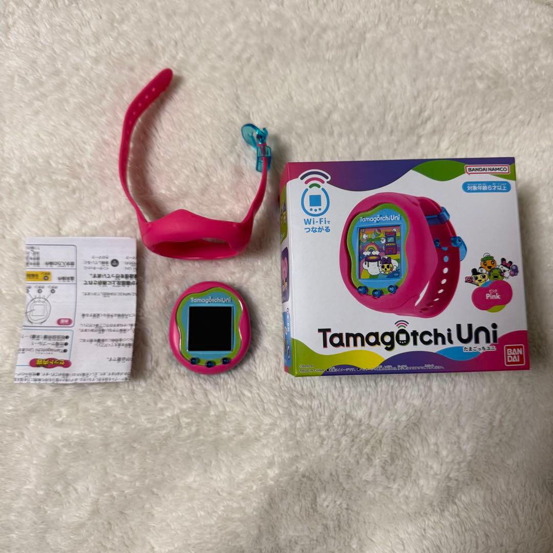 Tamagotchi uni たまごっちユニ ピンク サンリオDL済