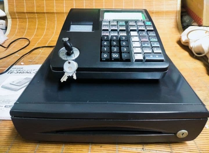 カシオレジスター　TE-340/NL300　フル設定無料　066555