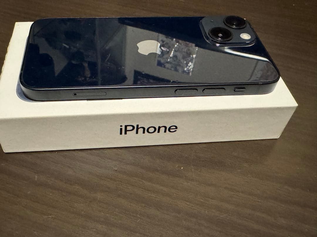 【美品】Apple iPhone 13miniミッドナイトifaceケース付き