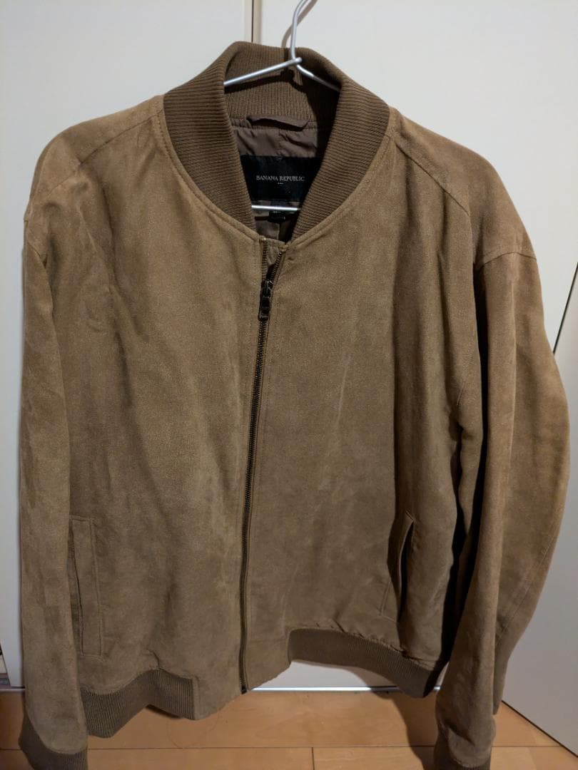 【美品】BANANAREPUBLIC スエード ボンバージャケット　XLサイズ