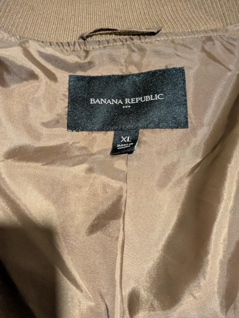 【美品】BANANAREPUBLIC スエード ボンバージャケット　XLサイズ