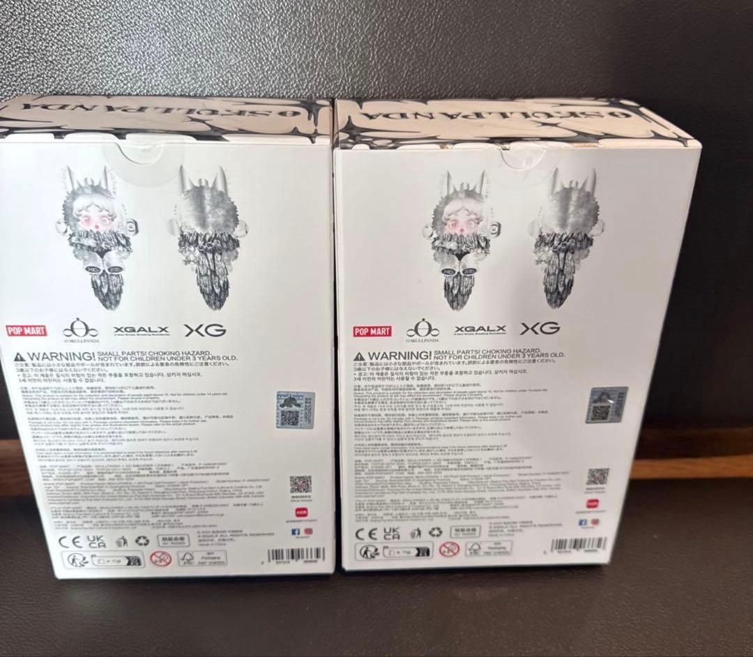POP MART SKULLPANDA XGコラボ 日本限定 2個