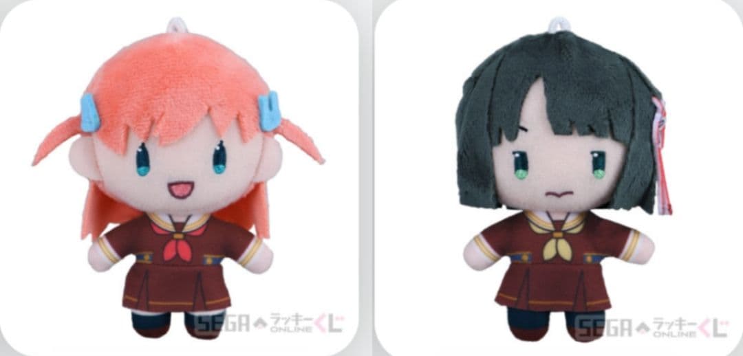 蓮ノ空　セガラッキーくじ　ぬいぐるみ　D賞　スリーズブーケ　2点セット