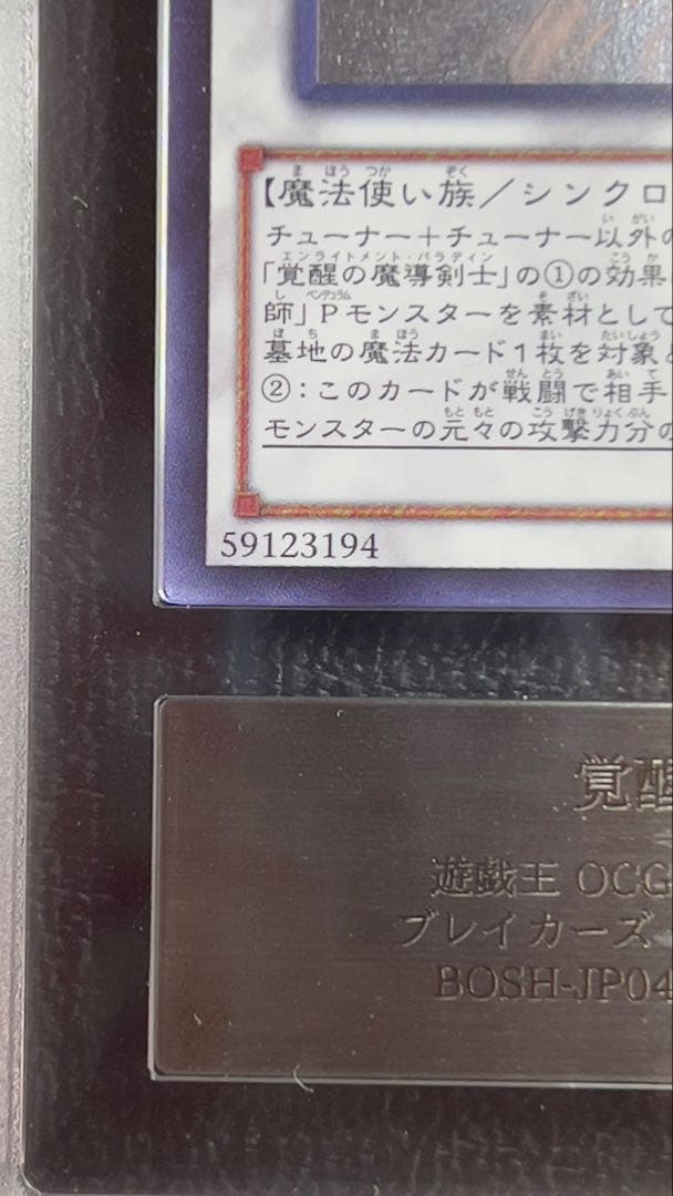 こ*中様 完美品級 ARS10 覚醒の魔導剣士 ホロ 世界に2枚 現状最高評価