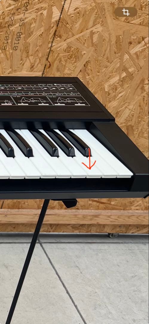 Roland D-10 ローランド　シンセサイザー　スタンド付き