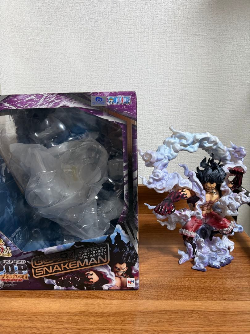 ワンピース POP maximum ギア4 スネイクマン ルフィ　フィギュア