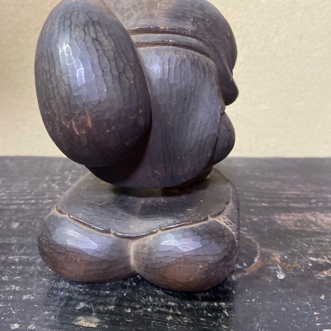 隠れキリシタン大黒天木彫