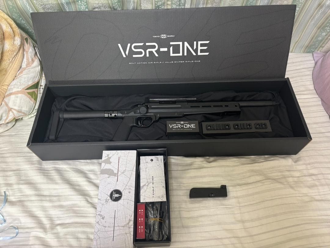 全部新古美品 東京マルイ VSR-ONE ライフルスコープ+スペアマガジン