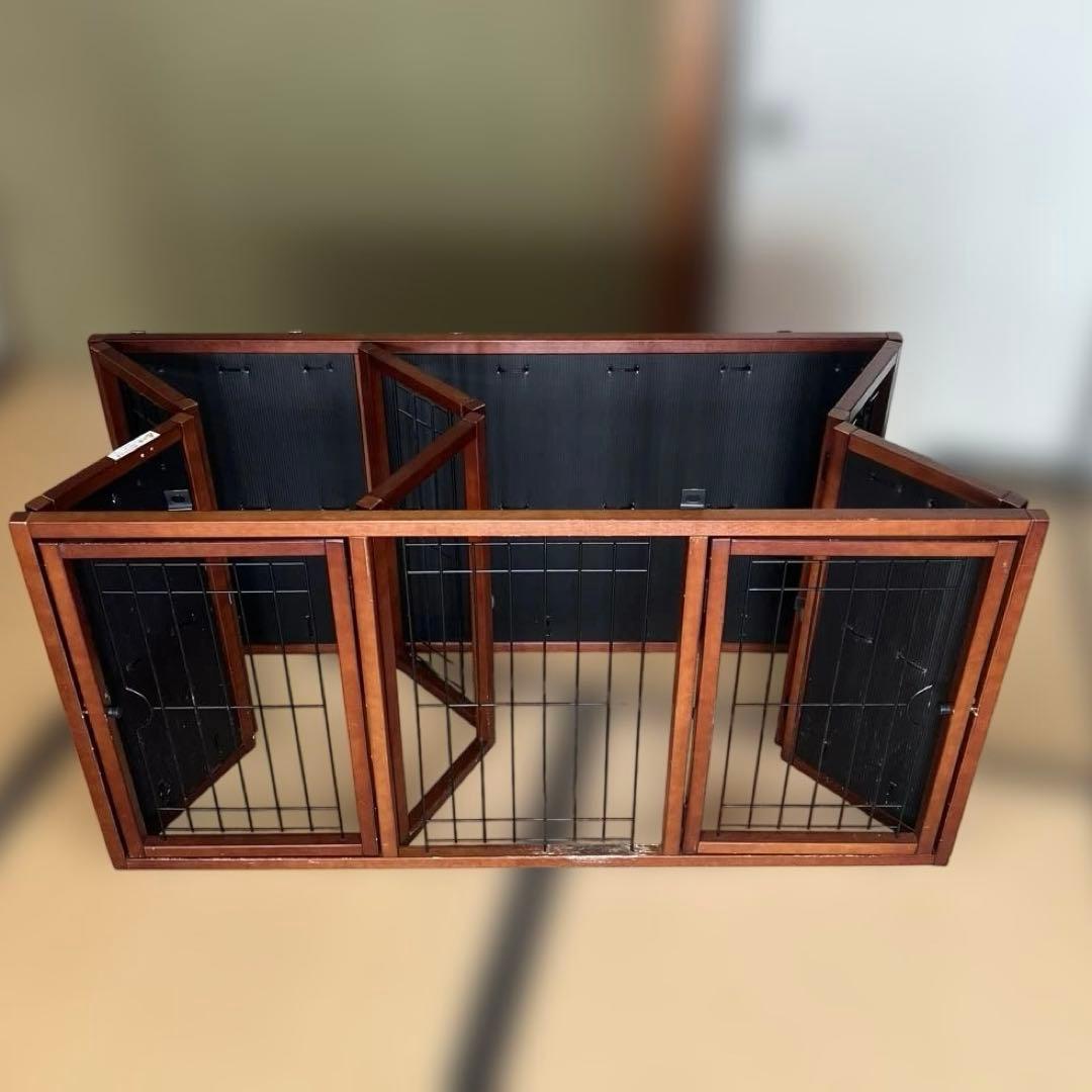 折り畳み木製犬用ケージ 12年程前6万で購入 静岡市取りに来てくれる方限定です