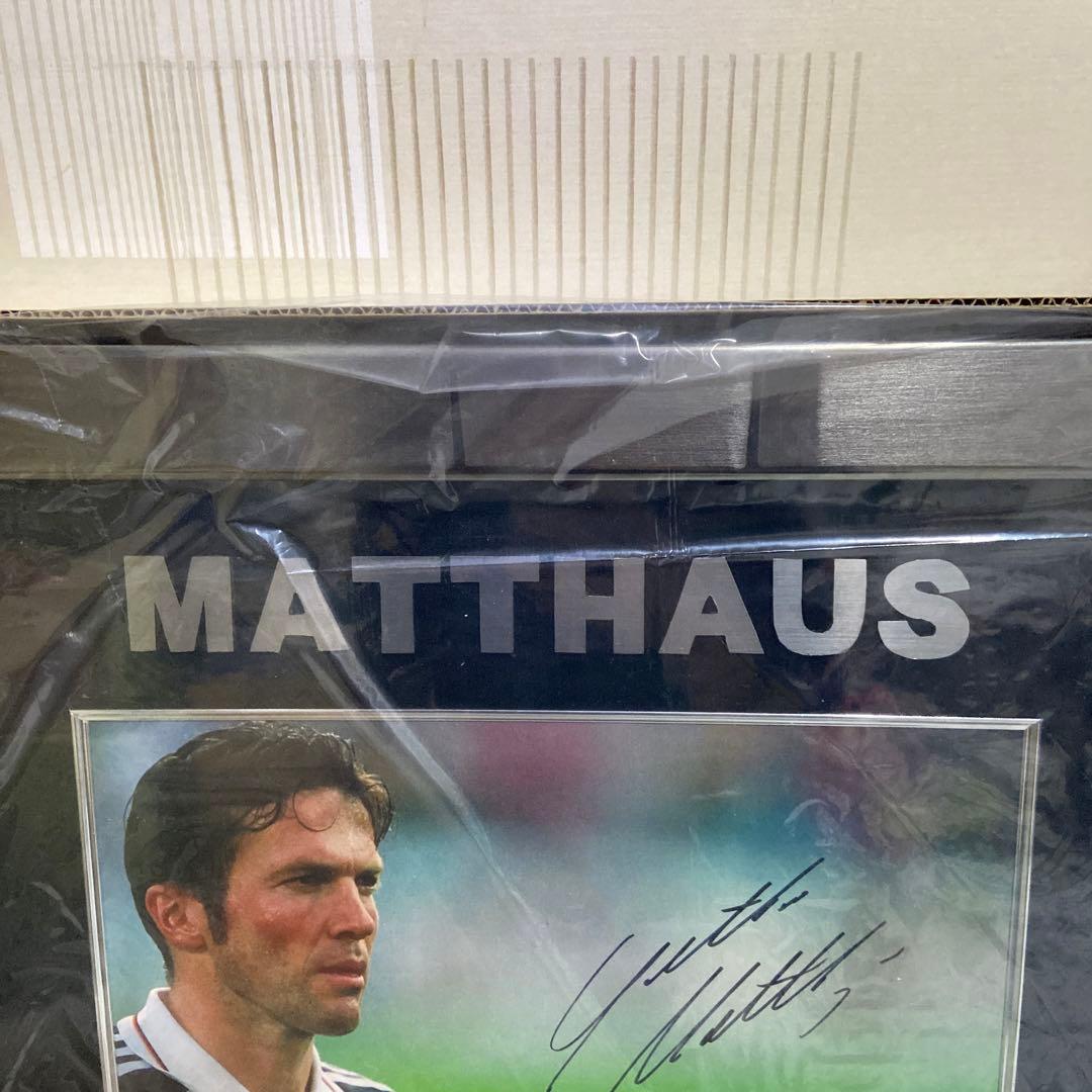 ローター・マテウス直筆サイン入りフォト　額入り