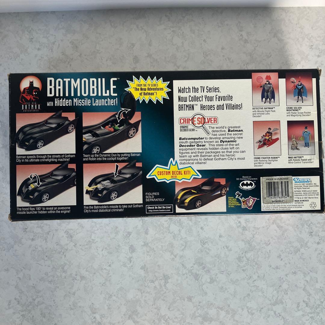 ケナー社製バットモービル　隠しミサイル発射装置付き　新品未使用