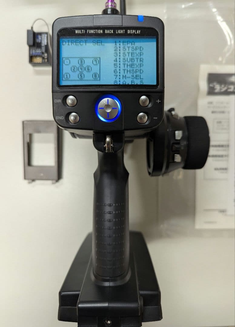 アルミケース、受信機付　Futaba T3PK デジタルプロポ