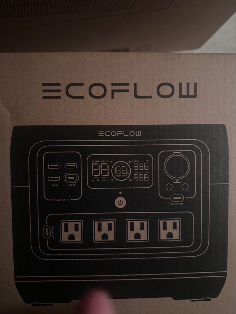 EcoFlow  2 Pro ポータブル電源 220Wセットパネル