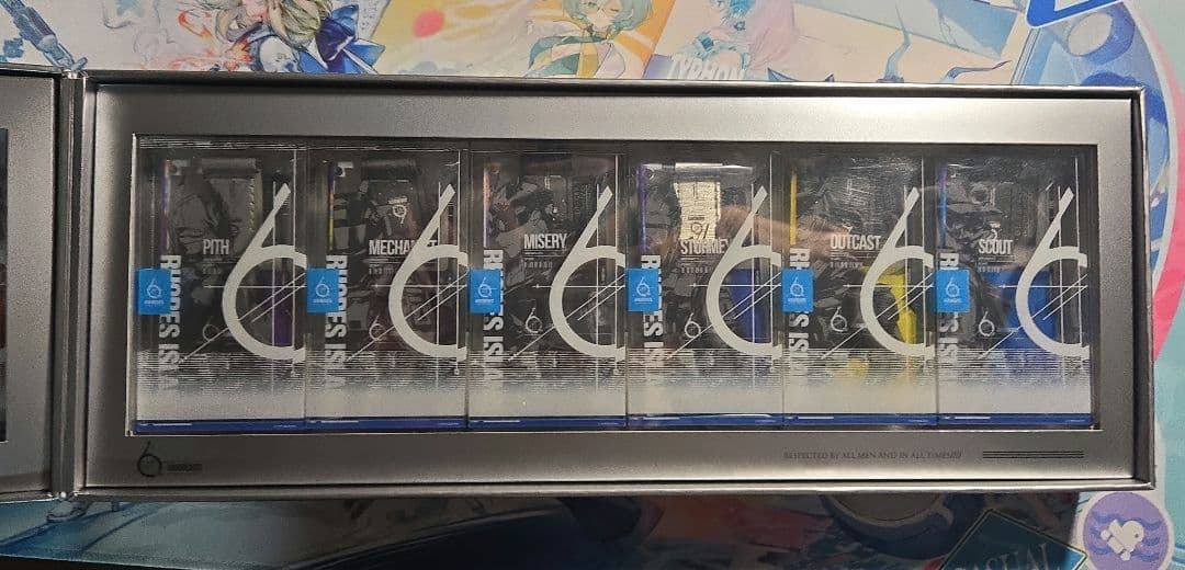 6周年限定Box　通行認証12個セット　アークナイツ　アクリルストラップ　未開封