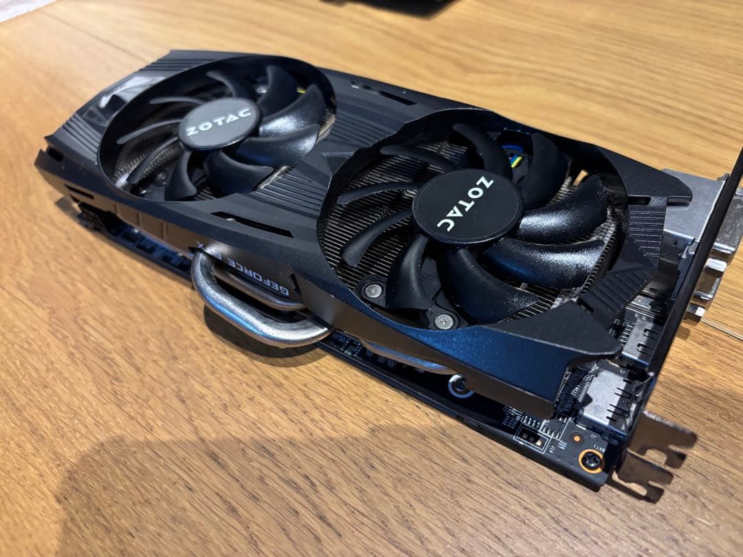 ZOTAC GeForce GTX 1060 6GB 【新品ファン交換済み】