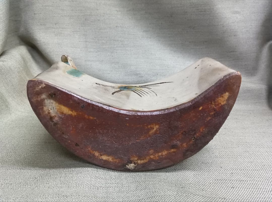 佐久間孝雄　抱瓶　沖縄製　佐久間藤太郎識